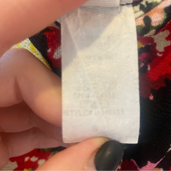 Banana Lemon Casual Mini Dress Size Small - Picture 8 of 9